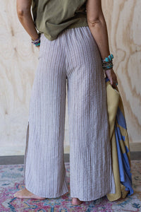 Soul Spark Wide Leg Pants - Natural