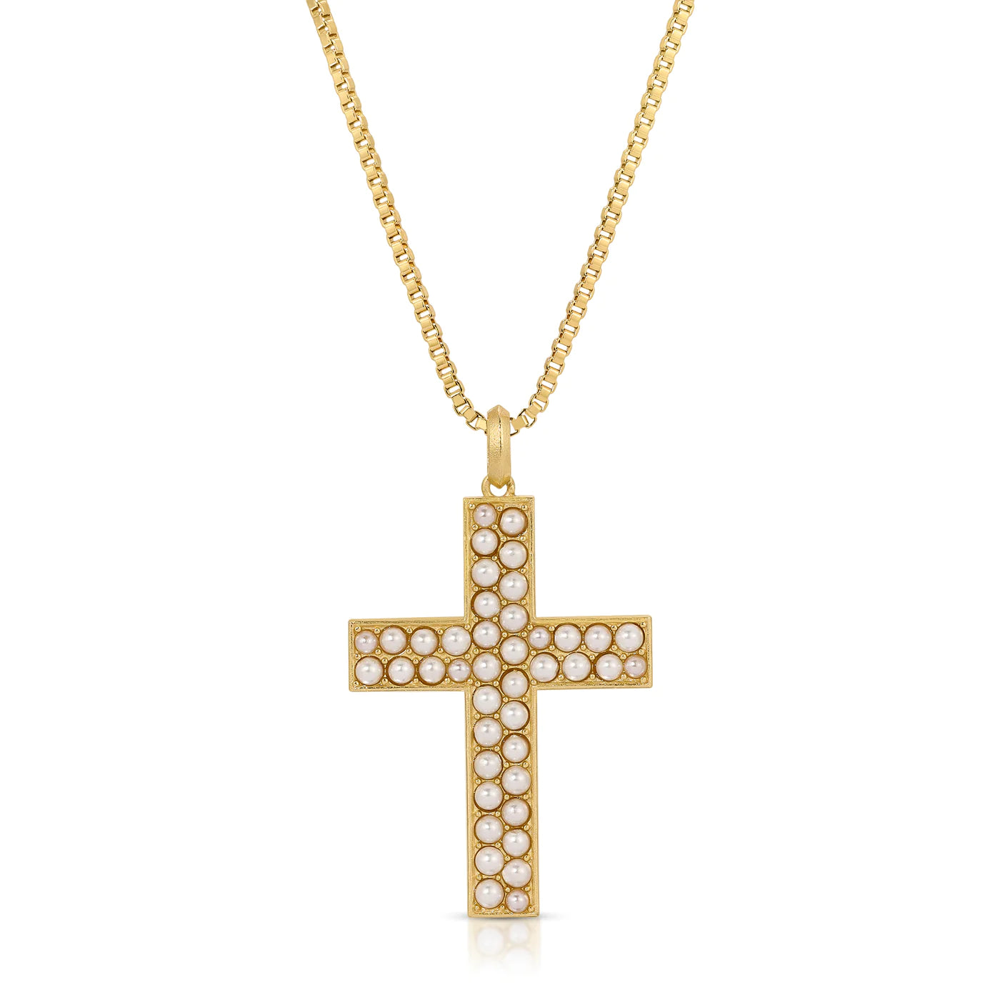 Elpis Cross Necklace